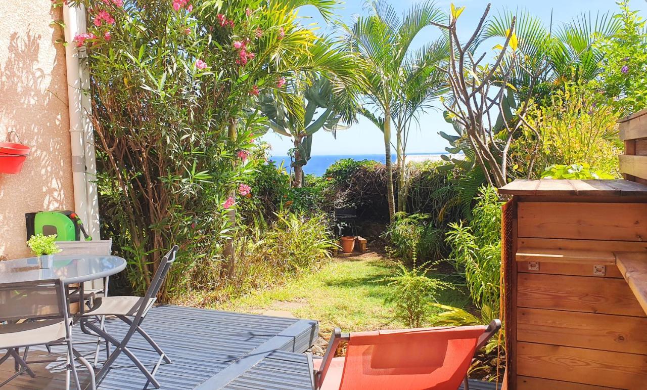 Le Jardin Des Tuit Tuit * Vue Mer * Cozy Saint-Leu Ngoại thất bức ảnh