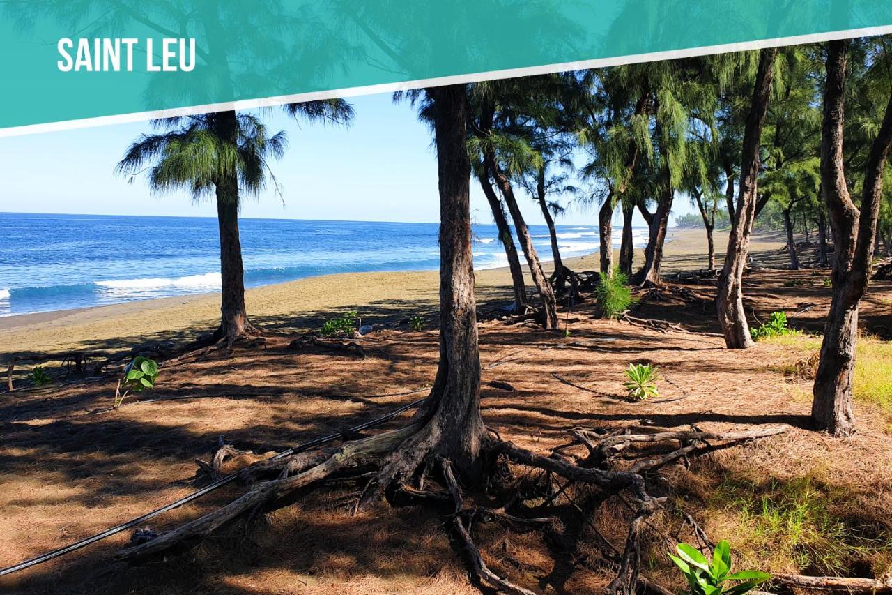 Le Jardin Des Tuit Tuit * Vue Mer * Cozy Saint-Leu Ngoại thất bức ảnh