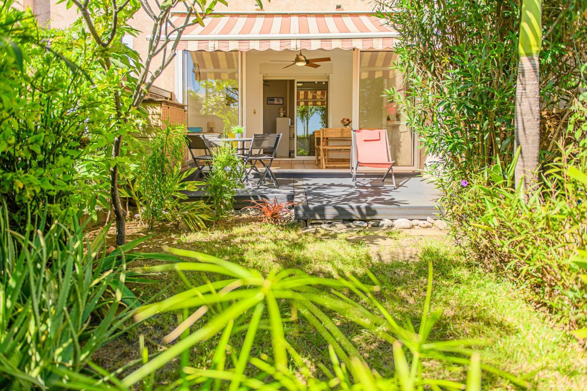 Le Jardin Des Tuit Tuit * Vue Mer * Cozy Saint-Leu Ngoại thất bức ảnh