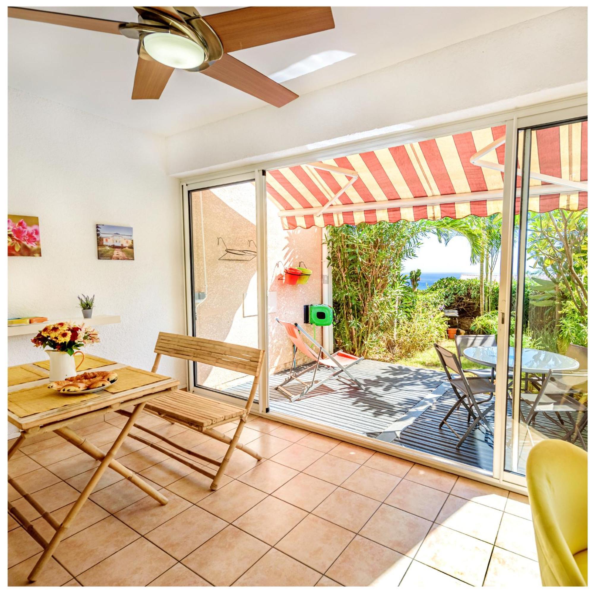 Le Jardin Des Tuit Tuit * Vue Mer * Cozy Saint-Leu Ngoại thất bức ảnh